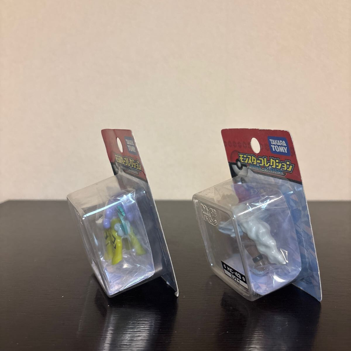 おまけ付き【レイジーtype1】 MC-42 Raikou MC-43 Entei Pokemon Figures TOMY Monster Collection F