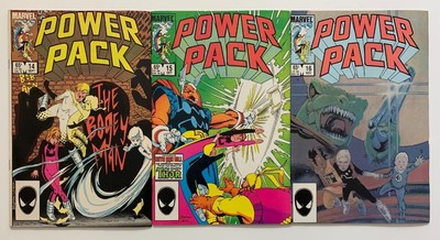 Power Pack #14, 15 & 16. (Marvel 1985) 3 x ss +/- Kupferzeit Ausgaben.