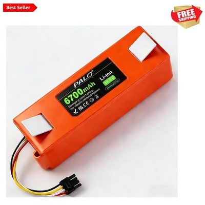 High Capacity 6700mAh Lithium Polymer Battery for Roborock S4/S5/S6/S7 Series