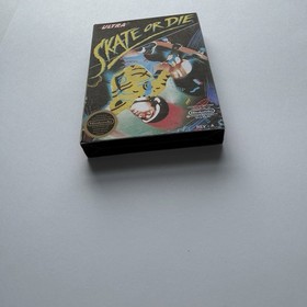 Retro Vintage 3D Skate or Die Nintendo NES Game Box Refrigerator Magnet