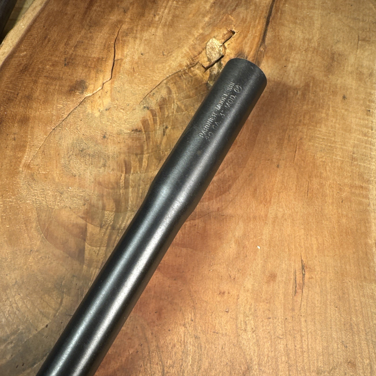 H&R NEF Pardner SB1 20 Gauge 25-1/2” Barrel 3” Mod Choke Mirror Bore-Q36