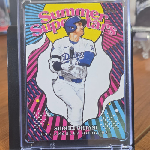 Topps 2025 Series 2 Summer Superstars Insert Shohei Ohtani SS-19 Dodgers