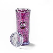 McDonald’s Grimace Purple Glitter Confetti 20 oz Tumbler - NEW