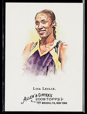 Lisa Leslie 2008 Topps Allen & Ginter #247 Los Angeles Sparks