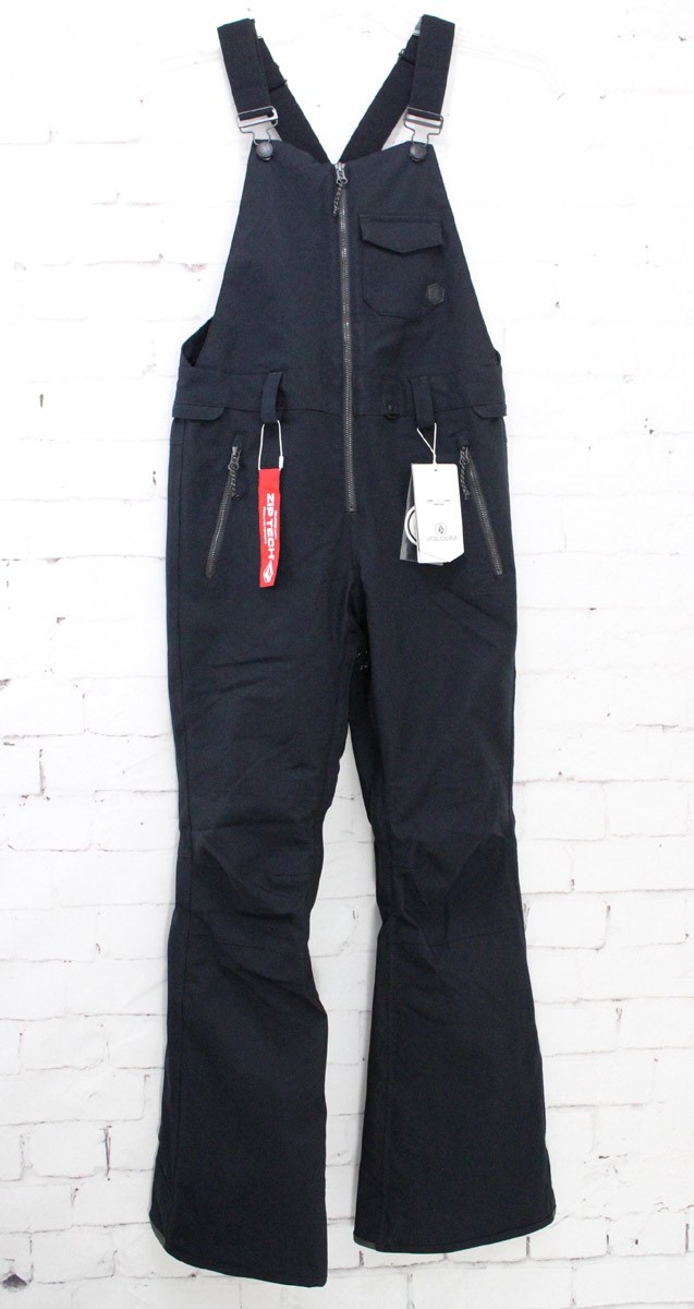 Комбинезон Volcom Swift с нагрудником Shell Snowboard Брюки женские большие черные