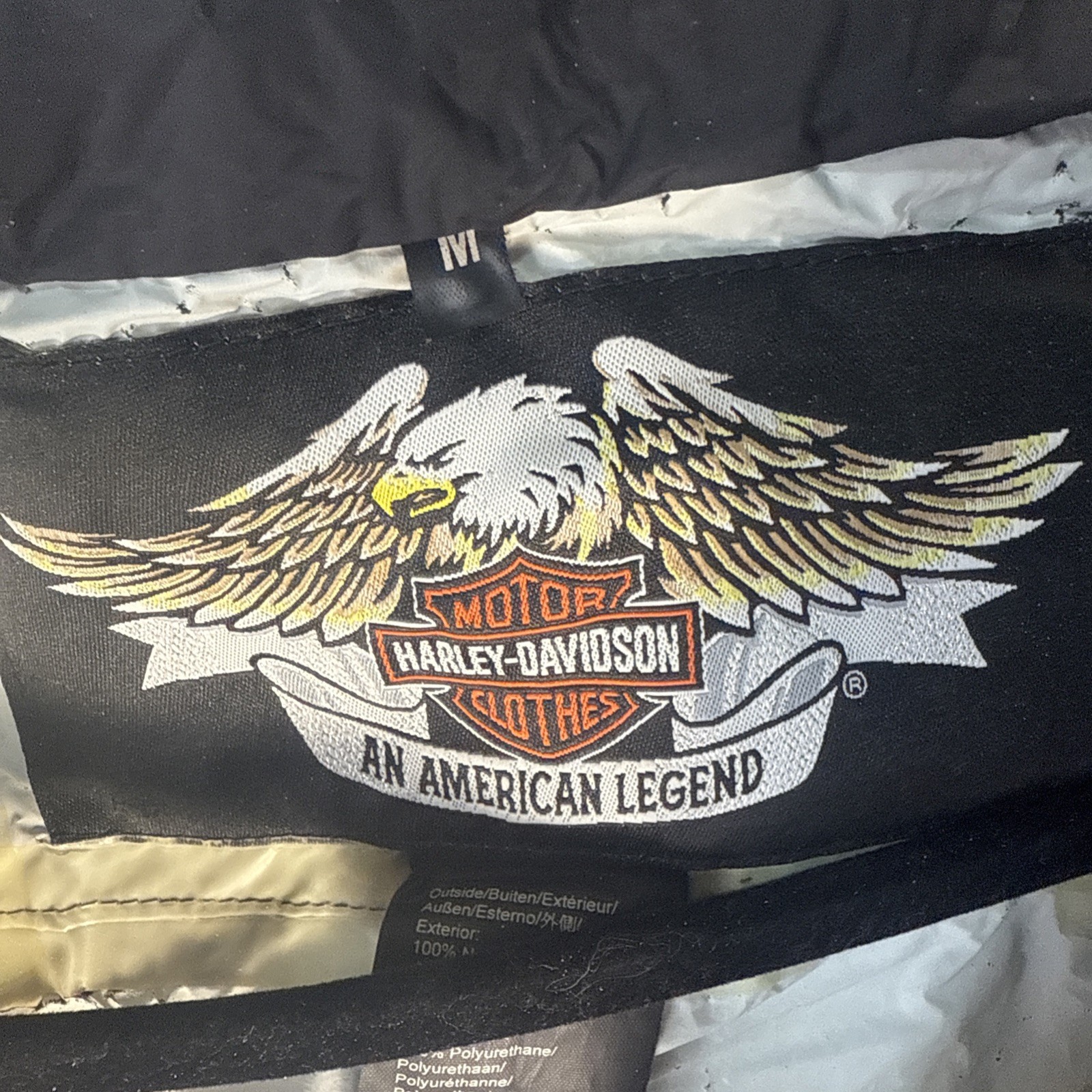 Mens Harley Davidson Rain Suit Medium