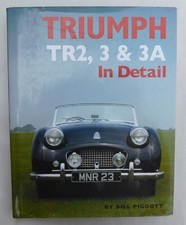 Vintage Triumph Tr2 Tr3 Tr3a In Detail Sports Car Book British Sidescreen Trs