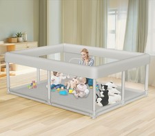 Large Baby Playpen 65x50 Inch, PlayPen for Babies and Toddlers, Sturdy Safety...