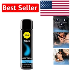 Long-Lasting Aqua Water-Based Lubricant 3.4 fl oz - Perfect for Daily Use