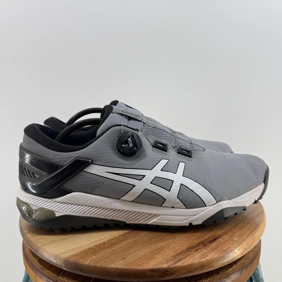 Asics GEL-ACE Pro BOA Golf Shoes Gray White Men's 11.5 Performance Athletic - Image 4 of 4