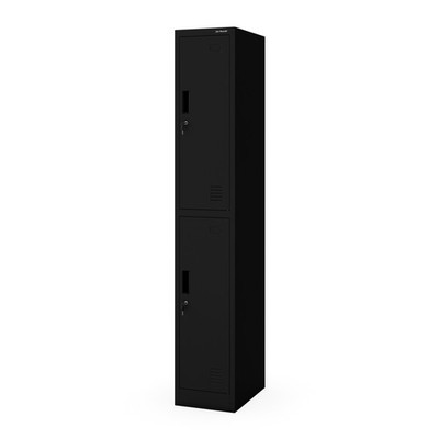 Sozialschrank für Kleidung BHP IGOR 1 Plus 316,5 x 1850 x 450 mm schwarz