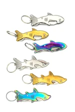 Keychain Pocket Knife Bottle Opener Multifunctional Outdoor Fishing Camping Gift