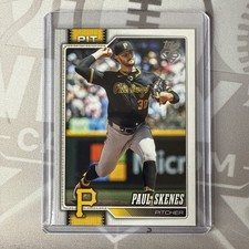 2026 Topps Series 1 Superbox Exclusive - Paul Skenes Companion Card - Pirates 