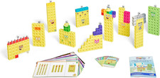 hand2mind Numberblocks 31-40 MathLink Cubes Math Activity Set