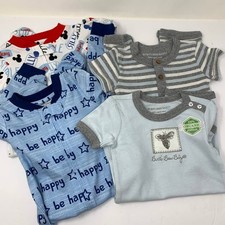 Assorted Brands 4 Piece Set Baby Size 3-6 Months Sleeper Romper Multicolor NEW