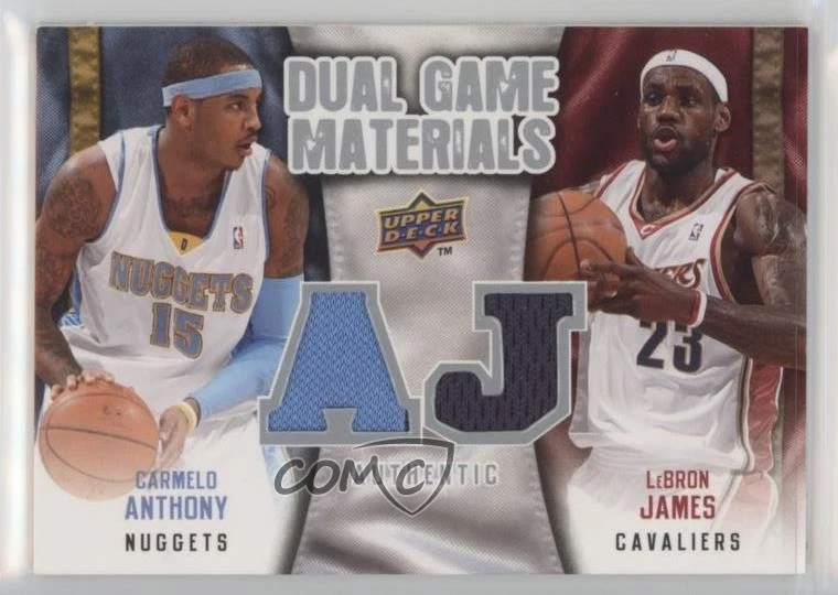 2009-10 Upper Deck - Carmelo Anthony/LeBron James #DG-JA for sale