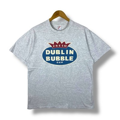 Vintage 90's Fresh DUBLIN BUBBLE GUM Graphic Tee Shirt Large Size