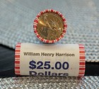 2009 William Henry Harrison $1 Presidential Dollar 25 Coins Roll – Uncirculated — photo 6