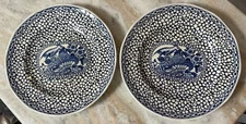 Pair Salad Plate Chinese Bird by ADAMS CHINA 8 1/4"