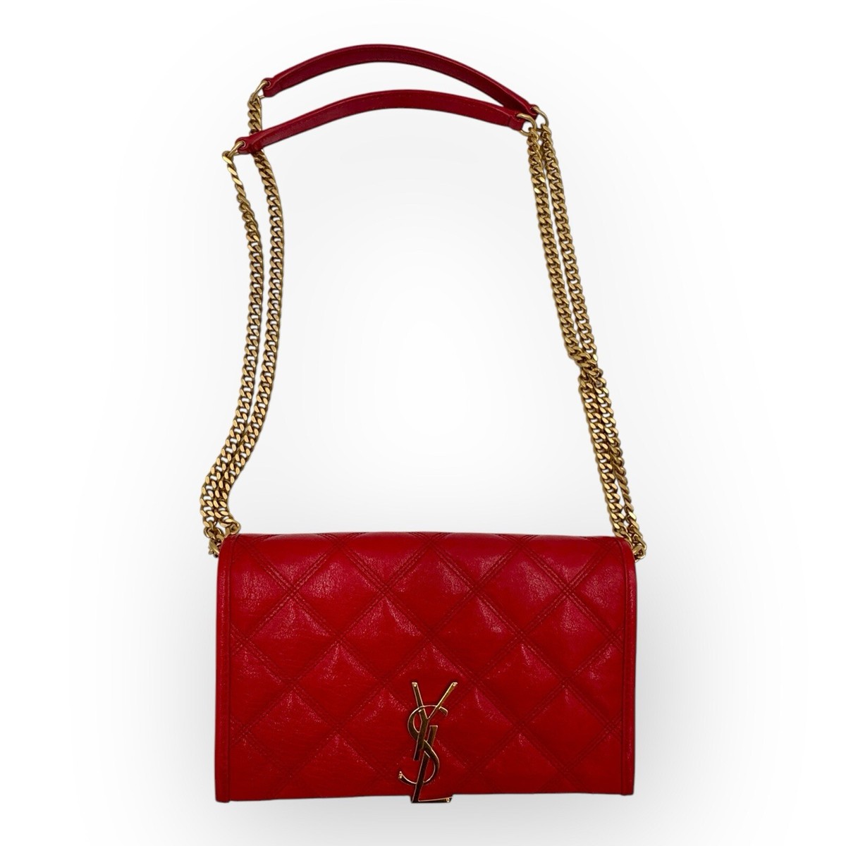 ショルダーバッグ・ポシェット ^LEATHERY^ Chain strap layered shopper bag BLACK LRBG4401BK 242BBAJ9G_10000_D_8.jpg?sw=768
