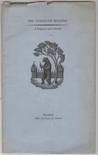 The Nonesuch Dickens A Prospectus and a Portrait / First Edition 1950
