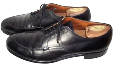Alden sz 12.5 AA Black Leather Split Toe Derby Shoes