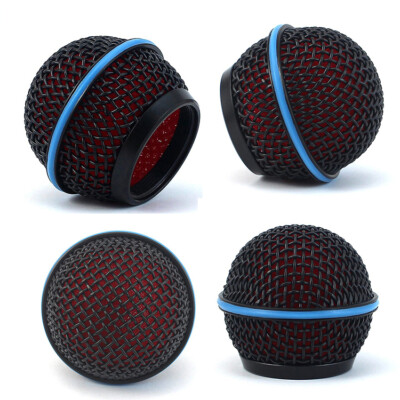 Black Microphone Metal Mesh Cover Accessories For Shure Beta58A