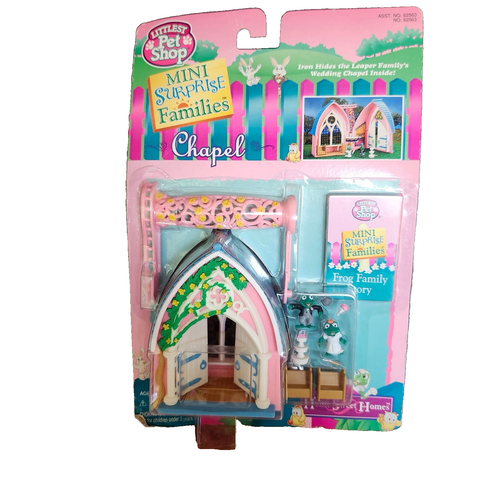 lps Littlest Pet Shop mini surprise families Chapel vintage sealed frog Vintage - Picture 8 of 8