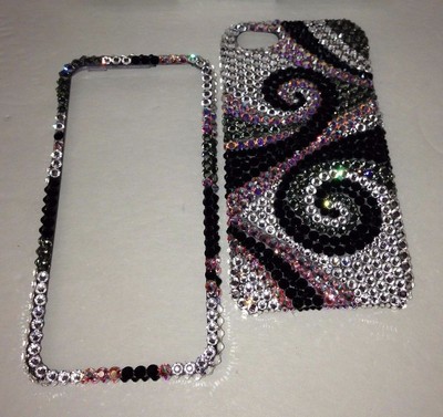 Crystal Swirly Bling Case For IPHONE Plus 8s Made With