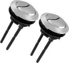 2 Pack Dual Push Flushing Toilet Button, 58Mm Toilet Tank Buttons Toilet Valve R