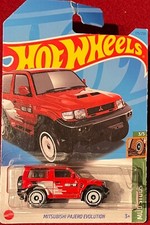 HOT WHEELS MITSUBISHI PAJERO EVOLUTION 175/250 RED . SEE COMBINED OFFERS!