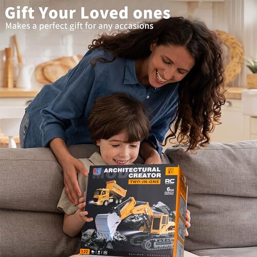 Kids-Play-Construction Excavators-Dump Truck Engineering Excavator+Dump Truck - Picture 7 of 7