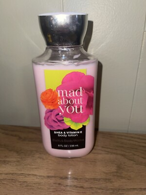 BATH & BODY WORKS MAD ABOUT YOU FRAGRANCE BODY LOTION 90% Full