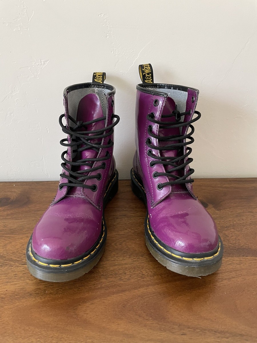 1461 Oxford Oxford Shoes Dr Martens 146 Purple Smooth Dr