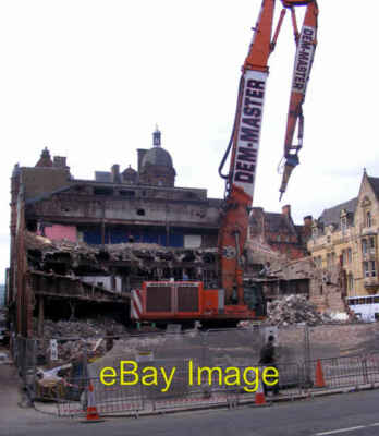 Photo 6x4 Former Odeon Cinema Glasgow Coming down slowly but surely. c2013