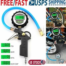 Digital Tire Inflator With Pressure Gauge 250 Psi Air Chuck For Truckcarbike Digital Tire Inflator With Pressure Gauge 250 Psi Air Chuck For Truckcarbike