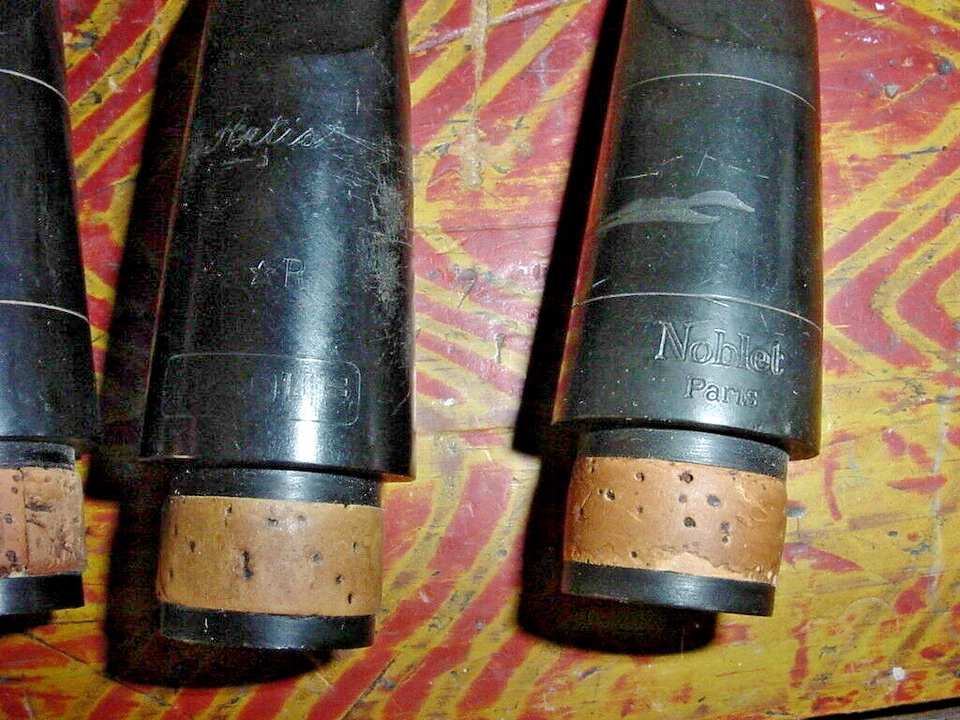 5 BOQUILLAS CLARINETE VINTAGE YAMAHA NOBLET HERMES ARTISTA H COUF NOBLET PARIS Foto 4 de 4