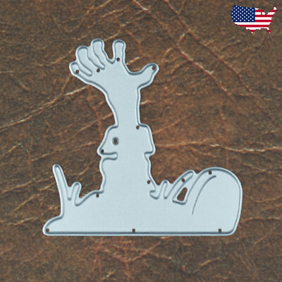 Undead Monster Hand in Cemetery Cutting Die   Halloween Horror Zombie Graveyard