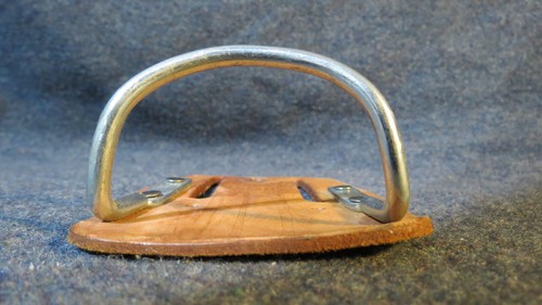 leather hammer holder, Custom Leather Crafts #439, made in USA - Picture 4 of 6