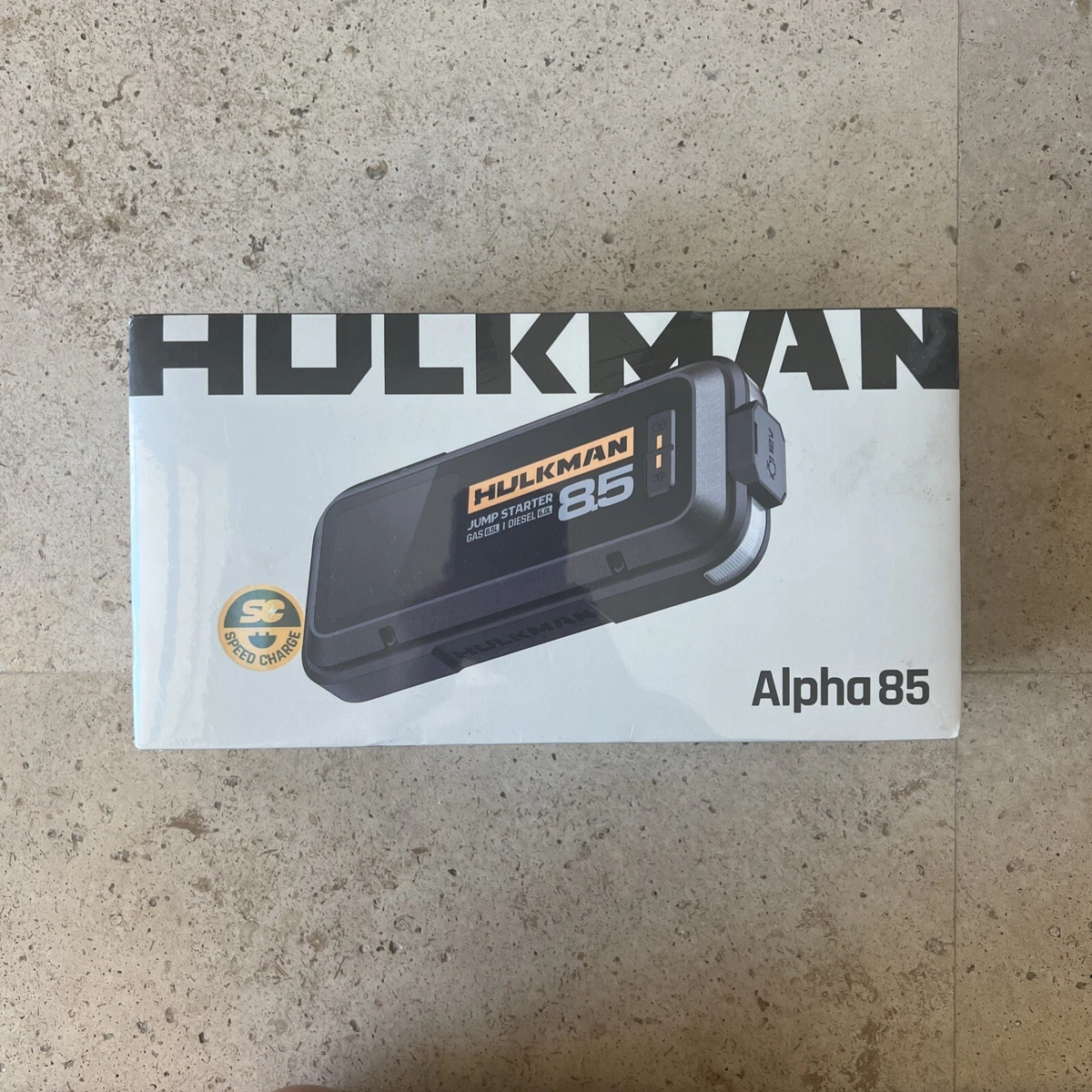 NEW Hulkman Alpha 85 Jump Starter 2000 Amp Portable Car Starter Space Gray