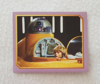 Merlin 1999 Star Wars Episode 1 Sticker Collection Sticker #199 Metallic Edge 