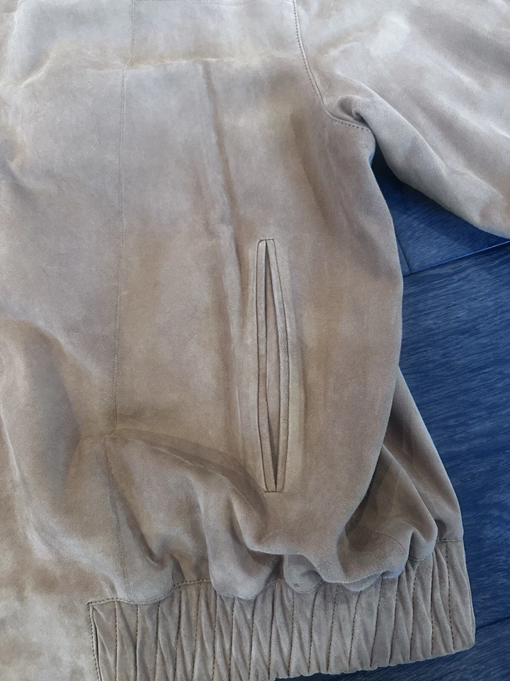 Chaqueta Hombre Serra By Torras Calidad Gamuza Cuero Hecha en España 56 EU/46 US Foto 4 de 4