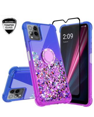 For TMobile Revvl 6 Pro 5G Ring Liquid Glitter Phone Case Cover+Tempered Glass | eBay For TMobile Revvl 6 Pro 5G Ring Liquid Glitter Phone Case Cover+Tempered Glass | eBay