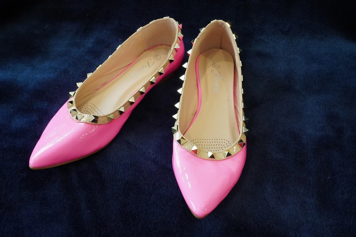 Studded flats valentino inspired sales
