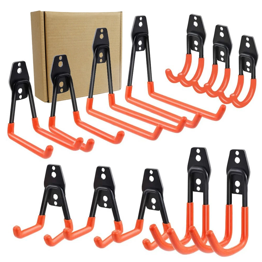 Garage Hooks 12 Piece Heavy Duty Garage Storage Hooks Steel Tool Hangers Hooks