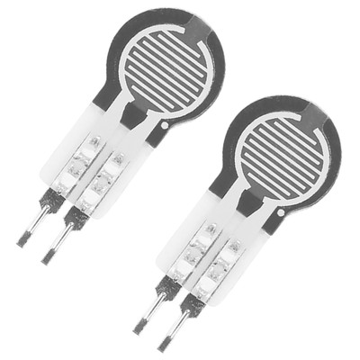 2pcs 20g~2kg High Precise Resistance Type Thin Film Pressure Sensor Force Sensor