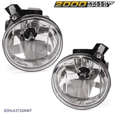2Pc Fog Light Set Fit For 01-04 Dodge Dakota 2001-2003 Dodge Durango Front New