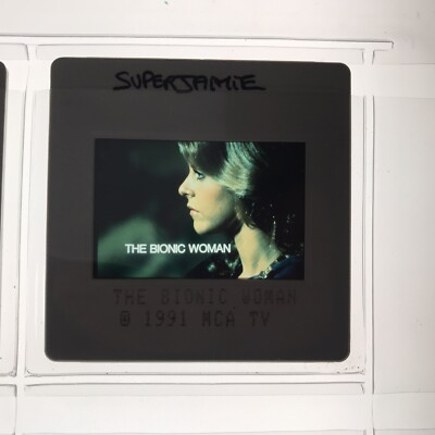 SUPER JAIMIE - THE BIONIC WOMAN (Lindsay Wagner) - PRESSE SLIDE