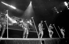 Ralph Tresvant Ricky Bell Ronnie Devoe Michael Bivins and Johnny - 1988 Photo