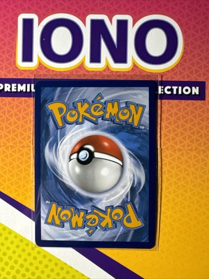 Pokemon Iono SVP124 Full Art promo Premium Tournament ENG